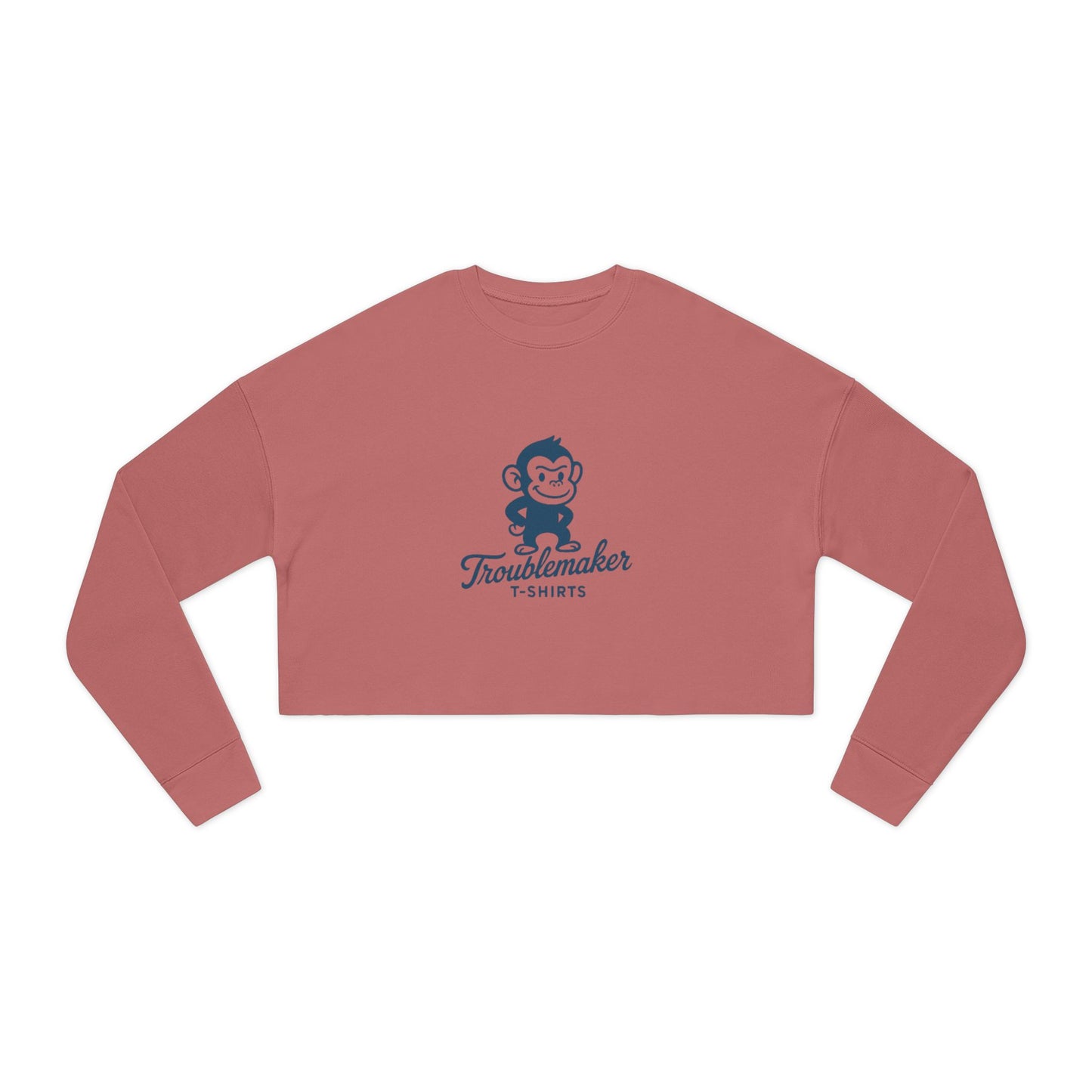 Cute Graphic Cropped Sweatshirt for Trendsetters