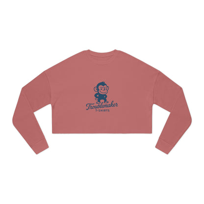 Cute Graphic Cropped Sweatshirt for Trendsetters