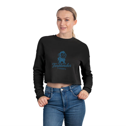Cute Graphic Cropped Sweatshirt for Trendsetters