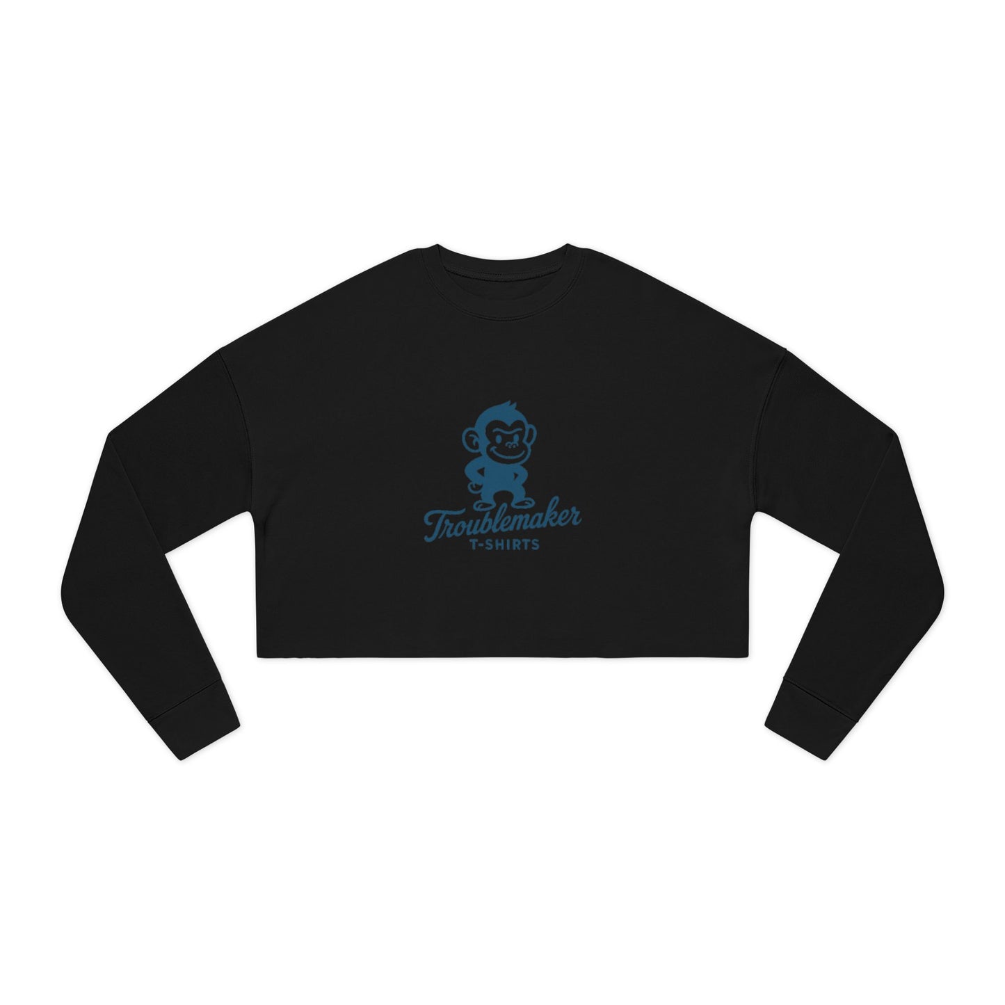 Cute Graphic Cropped Sweatshirt for Trendsetters