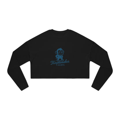 Cute Graphic Cropped Sweatshirt for Trendsetters