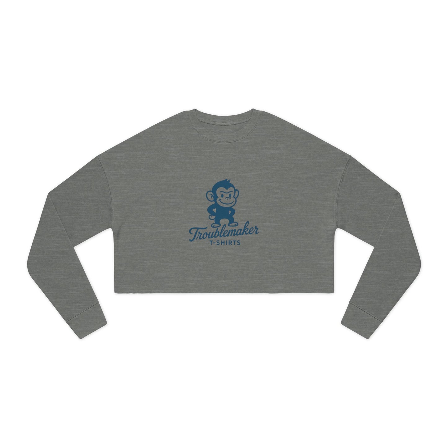 Cute Graphic Cropped Sweatshirt for Trendsetters